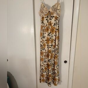 Long floral dress